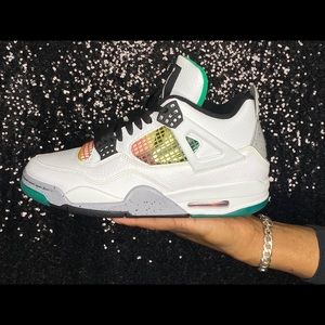 COPY - Retro Jordan 4 “Rasta”-lucid green
